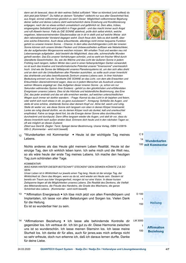 Wunderkarten - Heilung - Beziehung