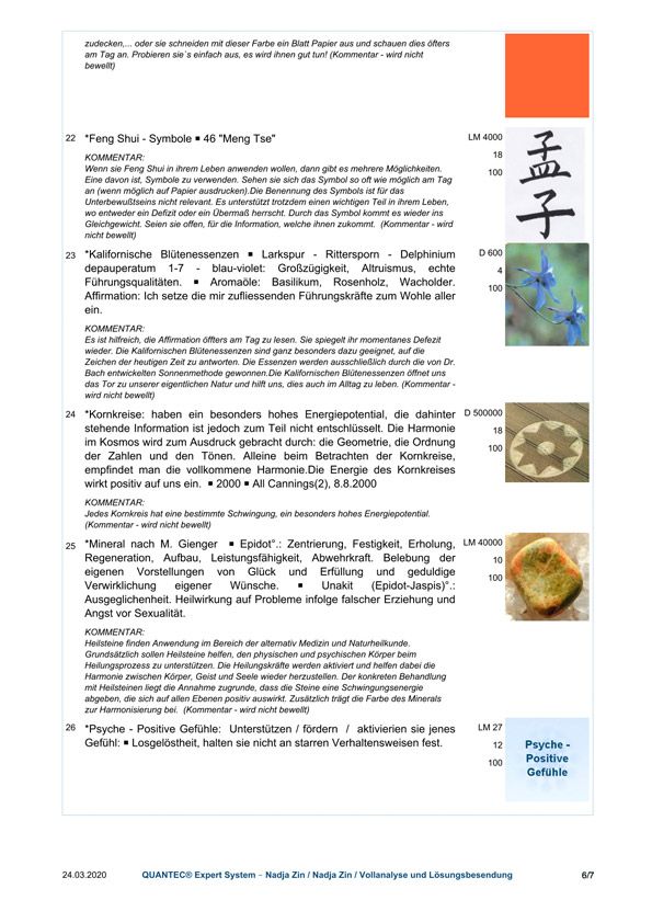 Feng Shui - Blütenessenzen - Kornkreise - Mineralien, Edelsteine - Psyche, Positive Gefühle
